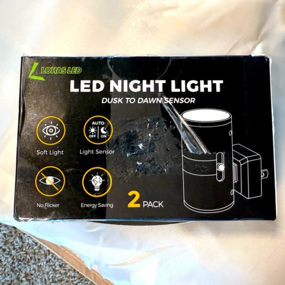 LOHAS LED Night Light 2 Pack